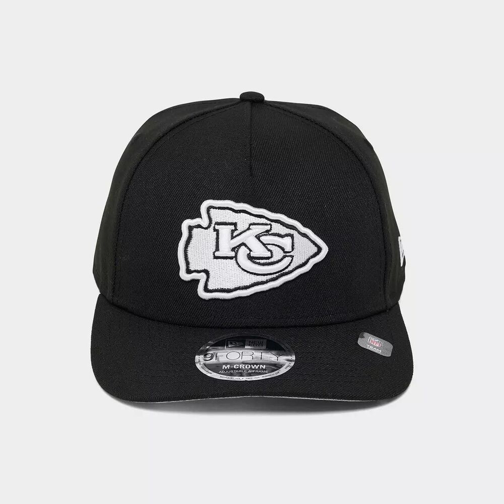 New Era Kansas City Chiefs 9Forty M-Crown A-frame Snapback Cap - Black